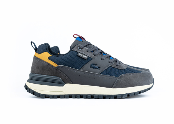 Кроссовки Lacoste Gore-Tex "Grey/Dk.Blue" (476-3)|BA1| от магазина vikingsmen.ru