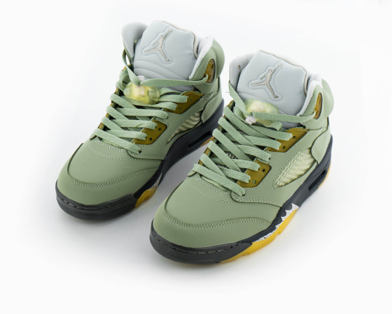 Кроссовки Air Jordan 5 Retro GS "Jade Horizon" (905-6) от магазина vikingsmen.ru