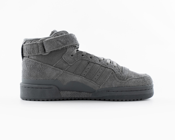 Кроссовки Adidas Forum Mid "GREY" с мехом (555-1) от магазина vikingsmen.ru