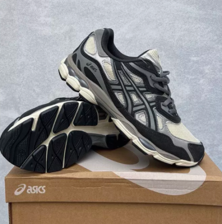 Кроссовки ASICS Gel-NYC Urbancore Oatmeal Obsidian Grey (256-3) от магазина vikingsmen.ru
