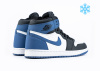 Кроссовки Nike Air Jordan 1 Retro High OG "Blue Moon" с мехом (525-7)|CA| от магазина vikingsmen.ru