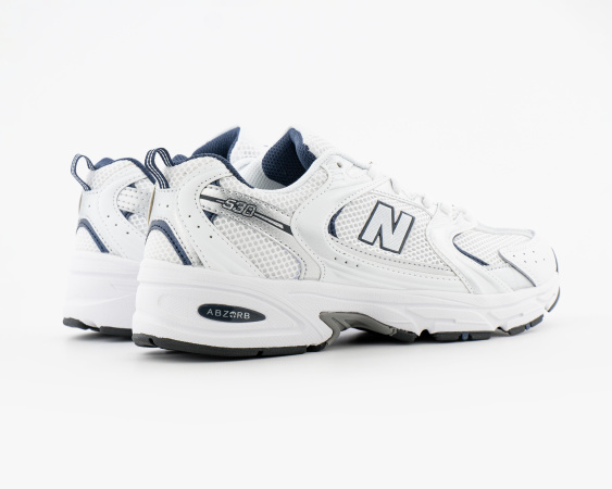 Кроссовки New Balance 530 "White Silver Navy" (054-1) от магазина vikingsmen.ru