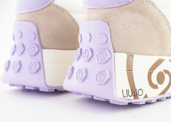 Кроссовки женские Liu Jo "Beige/White" (GG93-2) от магазина vikingsmen.ru