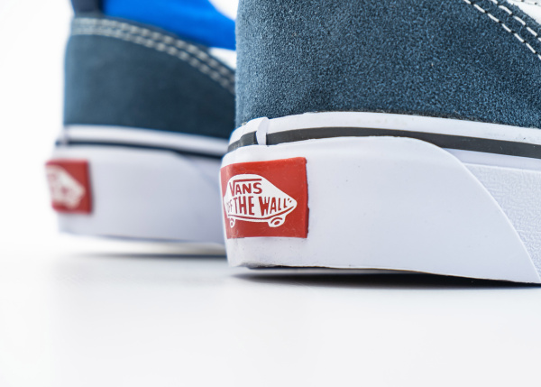 Кеды Vans Knu Skool "Navy True White" (111-5) от магазина vikingsmen.ru