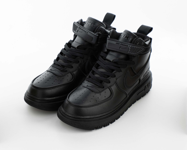 Кроссовки Nike Air Force 1 Gore-Tex Boot "Black" с мехом (512-10) [АА1] от магазина vikingsmen.ru
