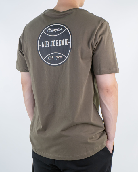 Футболка мужская Air Jordan (Ts-J-2159) (S, Хаки)