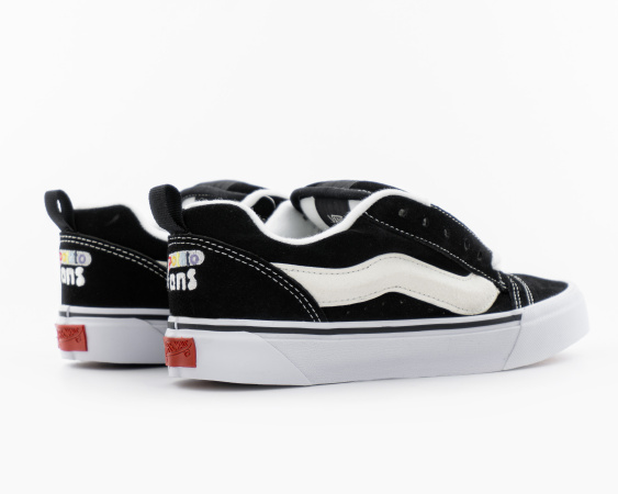 Кеды Vans Knu Skool Potato "Black White" (113-1) [СС] от магазина vikingsmen.ru