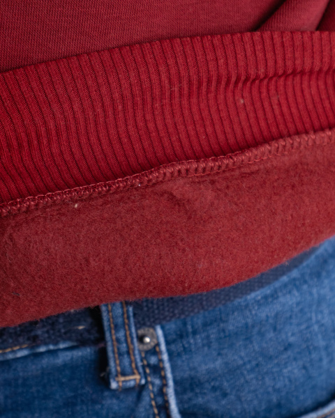 Свитшот Jordan на флисе (21037273) (M, Бордовый)