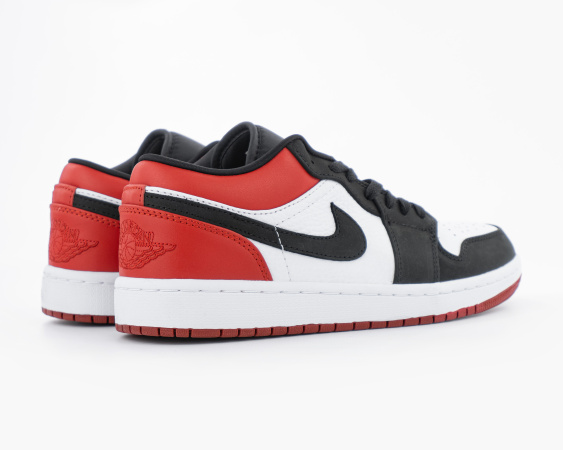 Кроссовки Nike Air Jordan 1 Low "Black Toe" (9627-4) от магазина vikingsmen.ru