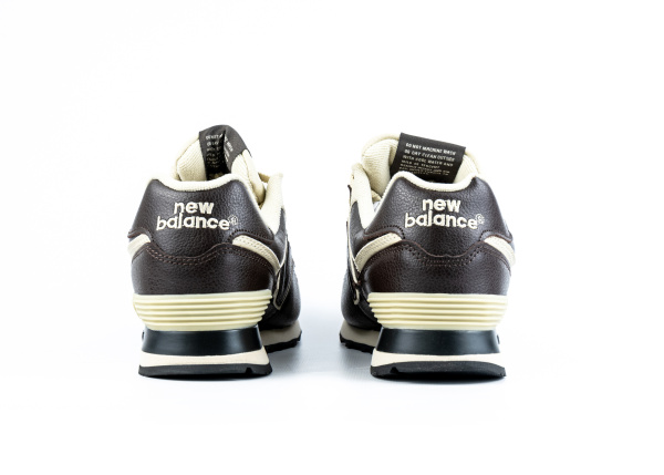 Кроссовки New Balance 574 "DK.Brown/White" (845-35) |BC| от магазина vikingsmen.ru