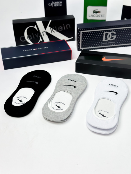 Анонс Изображения Носки низкие в ассортименте 3шт (21036501)