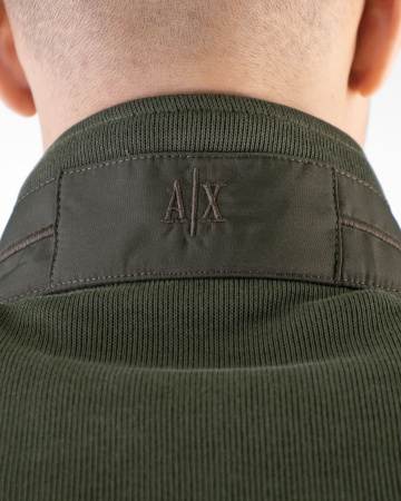 Кофта на замке Armani Exchange (07-613)) (L, Зеленый)