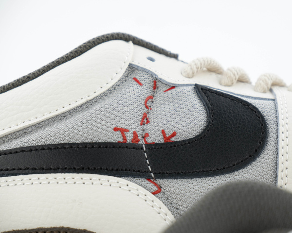 Кроссовки Travis Scott x Nike Mac Attack Light Smoke Grey (М5037-2) [СС] от магазина vikingsmen.ru