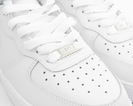 Кроссовки Nike Air Force 1 Mid White зимние (503-2) от магазина vikingsmen.ru