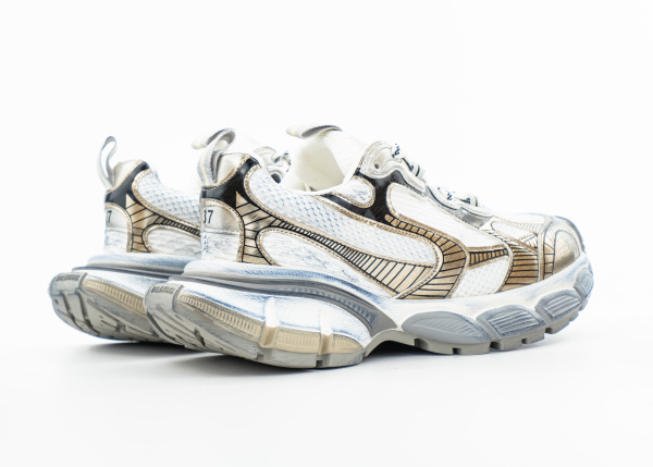 Кроссовки Balenciaga 3XL "White/Gold" (F357) от магазина vikingsmen.ru