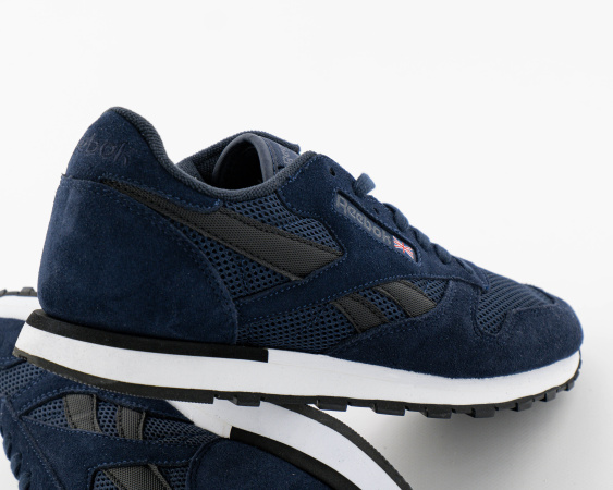 Кроссовки Reebok Сlassic "Dark Blue" (744-6) от магазина vikingsmen.ru