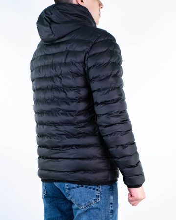 Куртка мужская с капюшоном утепленная Tommy Hilfiger (21036328-2) (XL, Черный)