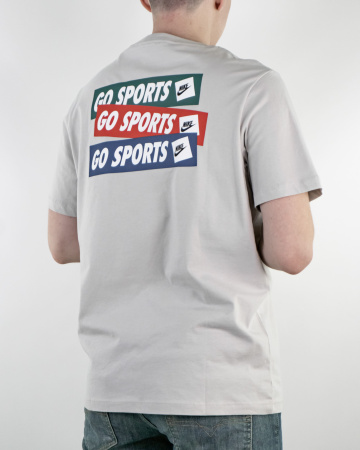 Детальное Изображение Футболка Nike логотип в зеленом квадрате (21039166)