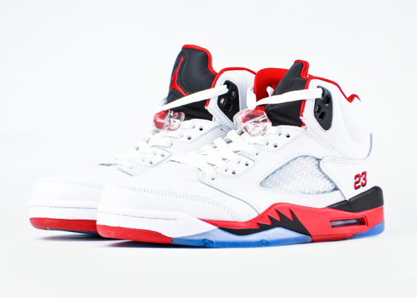 Кроссовки Air Jordan 5 Retro "Fire Red 2013" (5028-5) |BA1| от магазина vikingsmen.ru