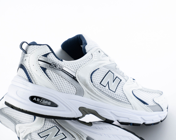 Кроссовки New Balance 530 "White Silver Navy" (G530-6) от магазина vikingsmen.ru