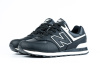 Кроссовки New Balance 574 "Black/White" (845-1) |AA1| от магазина vikingsmen.ru