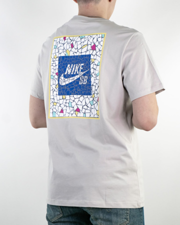 Детальное Изображение Футболка Nike логотип "NIKE SB" в синем квадрате (21039170)