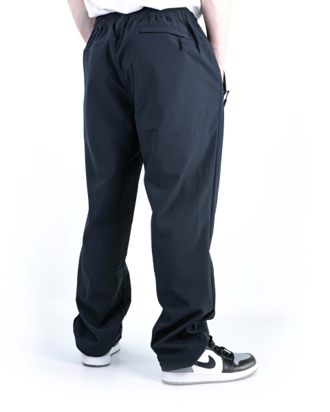 Брюки спортивные мужские Nike на флисе (8509-3) (XXXL, Темно-синий)