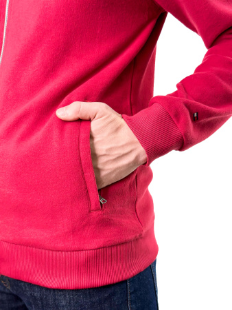 Кофта с замком Tommy Hilfiger (4447) (XXXL, Красный, 60 (3XL))