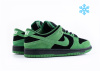 Кроссовки Nike SB Dunk low "Green/Black" с мехом (515-10) |CC| от магазина vikingsmen.ru