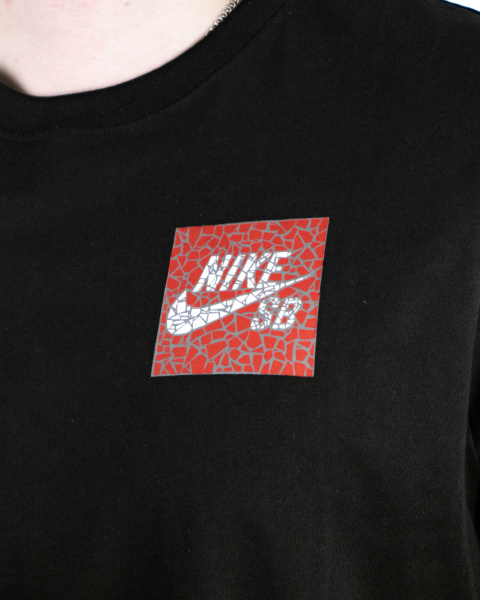 Анонс Изображения Футболка Nike логотип "NIKE SB" в красном квадрате (21039169)