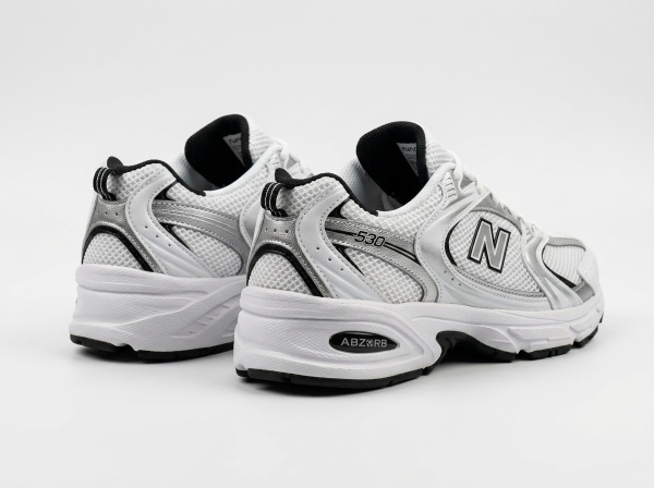 Кроссовки New Balance 530 White Silver Grey (M530-31) от магазина vikingsmen.ru
