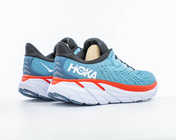 Кроссовки Hoka Clifton 8 "Aquarelle/Eggshell Blue" (М701-4) от магазина vikingsmen.ru