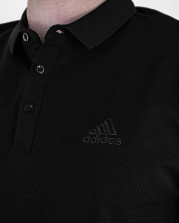Рубашка-поло Adidas (9917) (XL, Черный)