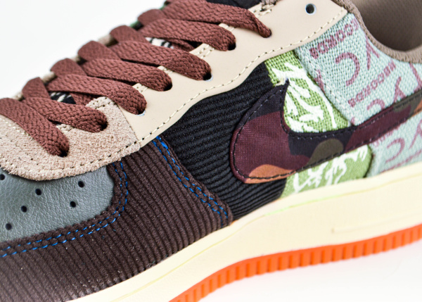 Кроссовки Nike Air Force 1 low "Cactus Jack" (5517-1) |AA1| от магазина vikingsmen.ru