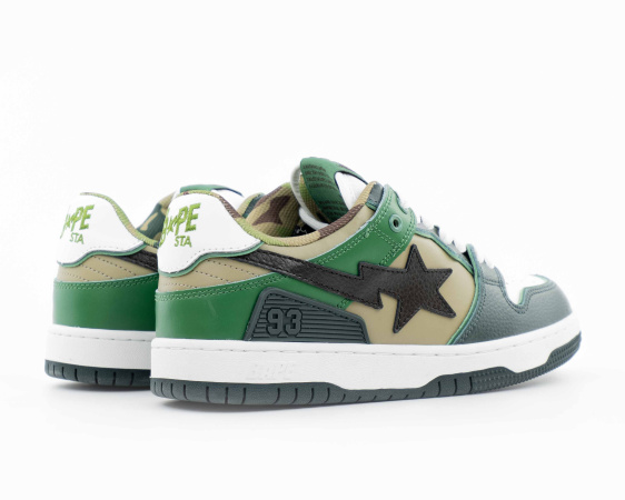 Кроссовки Bape Sta 2 ABC "Camo Green" (5800-7) |AA| от магазина vikingsmen.ru