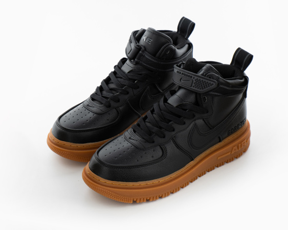 Кроссовки Nike Air Force 1 Gore-Tex Boot Black Gum (9503-2) от магазина vikingsmen.ru
