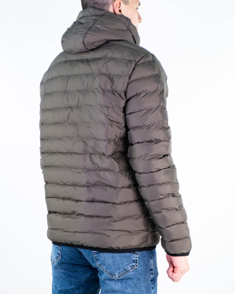 Куртка мужская с капюшоном утепленная Tommy Hilfiger (21036328-2) (M, Хаки)