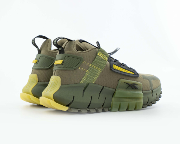 Кроссовки Reebok Zig Kinetica Edge "Army Green" (W998-5) [СС] от магазина vikingsmen.ru