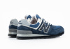 Кроссовки New Balance 574 "Dk.Blue/White" (417-15) от магазина vikingsmen.ru